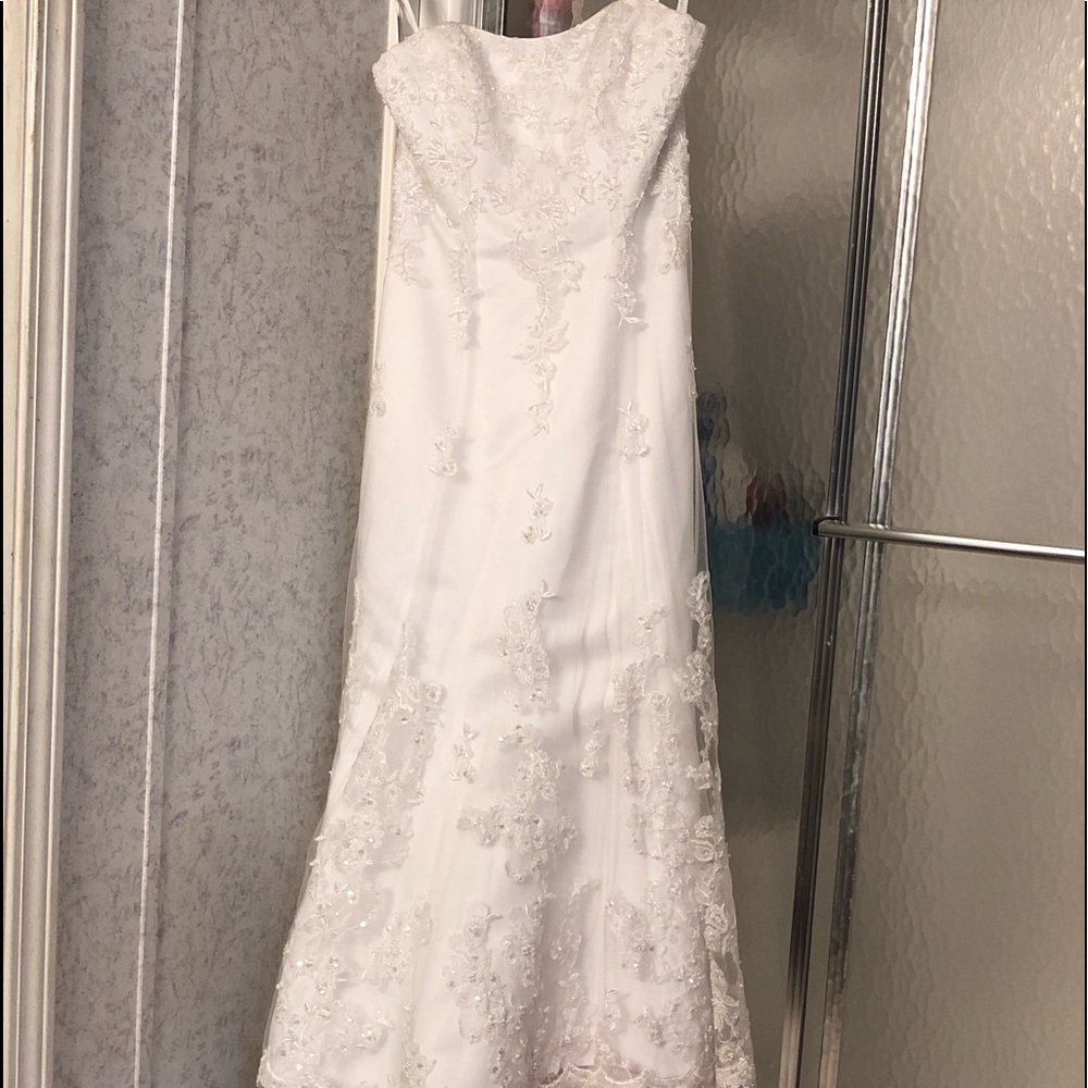 Beautiful wedding gown